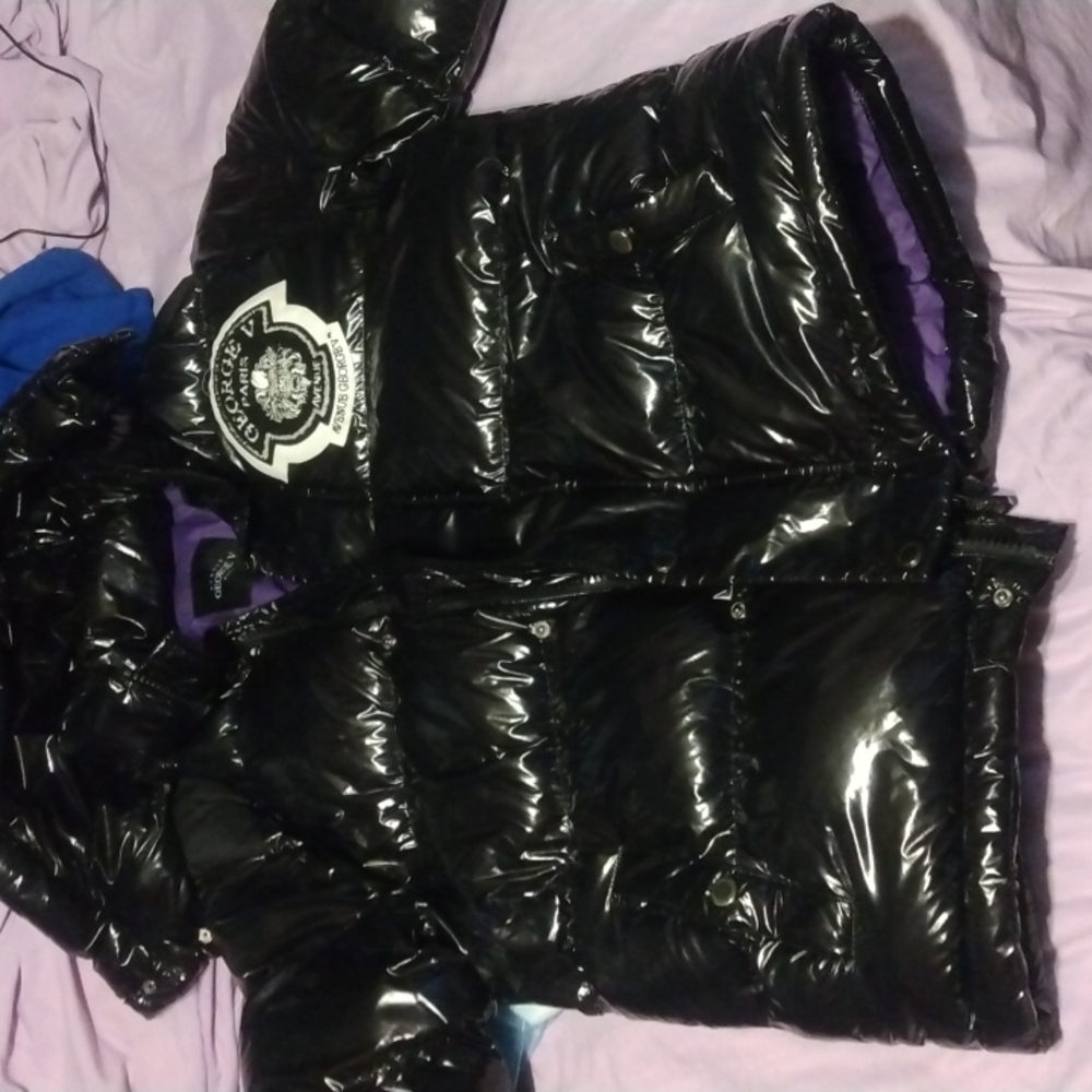 George v Paris  large _black and purple